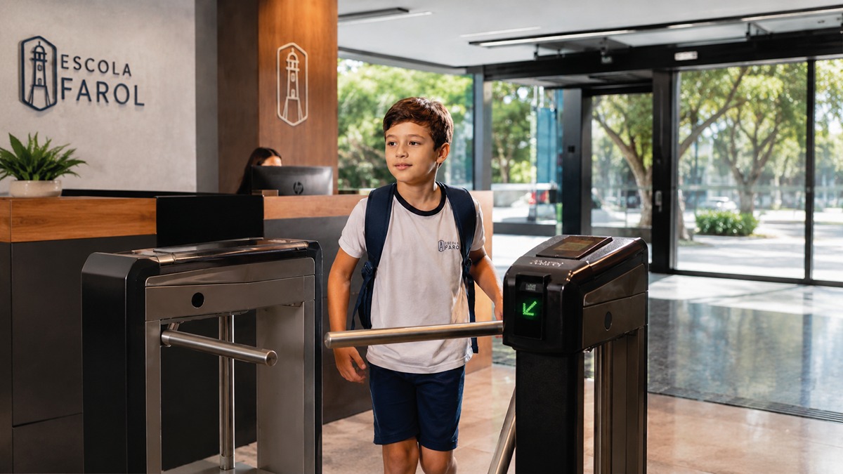 Controle de acesso e segurança escolar: tecnologia para proteger alunos e escolas